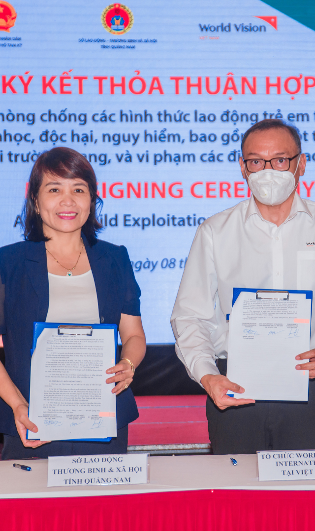 Phòng chống các hình thức lao động trẻ em trong môi trường nặng nhọc, độc hại, nguy hiểm, bao gồm bóc lột tình dục trẻ em trên môi trường mạng, và vi phạm các điều kiện lao động tối thiểu (Dự án ACE)