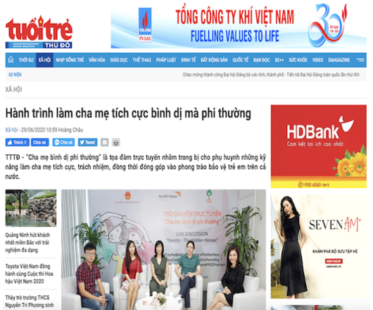 Hành trình làm cha mẹ bình dị mà phi thường